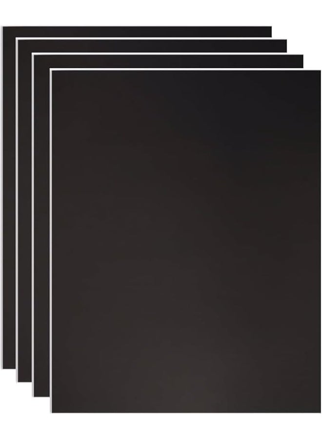 كرافت ماجيك لوح فوم أسود مزدوج الوجه بحجم A3 بسماكة 5 مم (42 × 29.7 سم) – عبوة من 4 أوراق بوليسترين لصنع النماذج، تركيب الصور، العروض التقديمية، الفنون والحرف، المدرسة والمكتب - Image 1